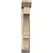 Ekena Millwork Balboa Slat Rough Sawn Bracket w/ Offset Brace, Douglas Fir, 6"W x 24"D x 36"H BKT0604X24X36BOA06RDF - alternate 4